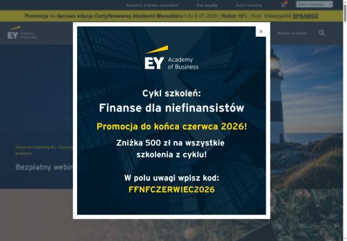 ERNST & YOUNG Sp. z o.o. ACADEMY OF BUSINESS Sp. k.